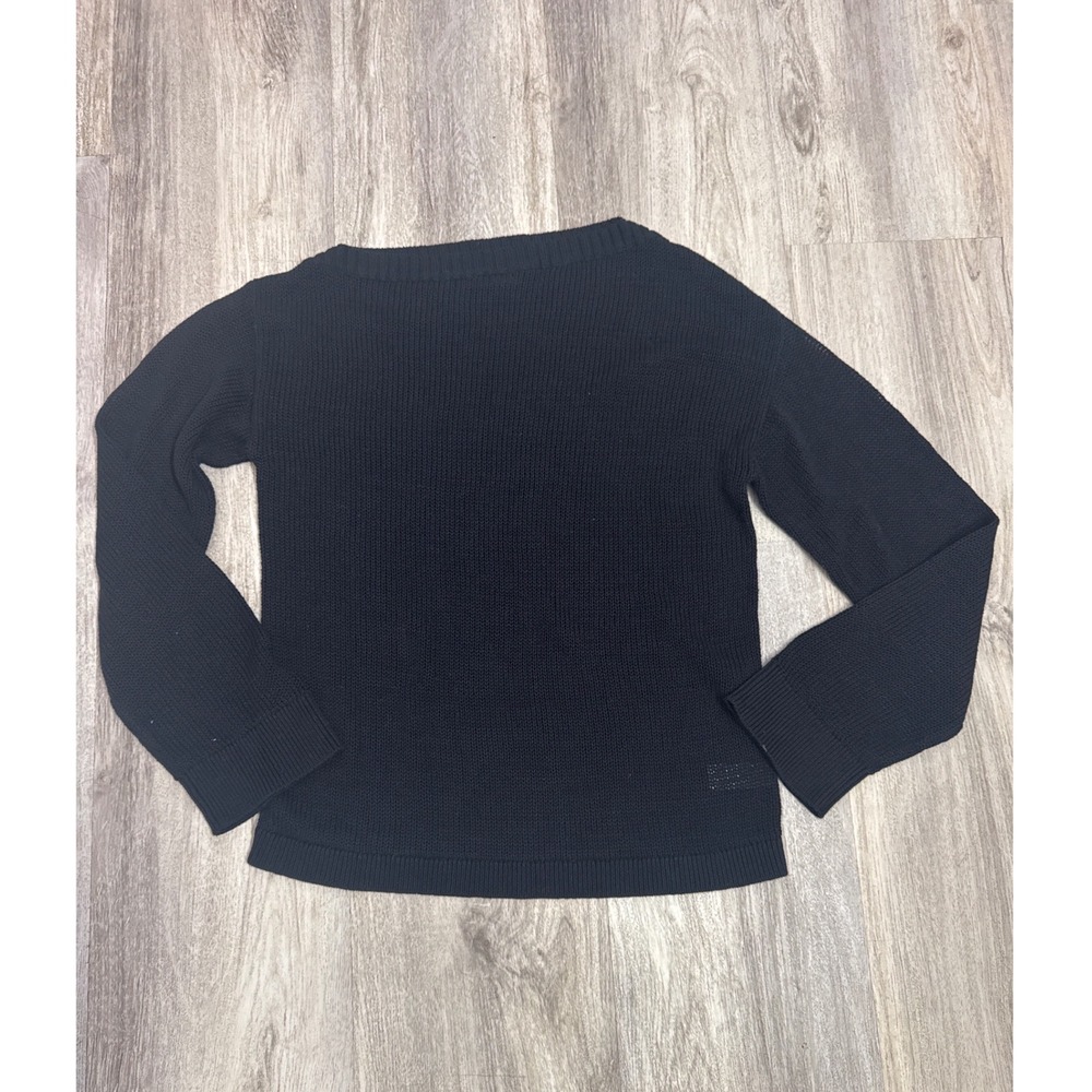 Modern Citizen Organic Cotton Ribbed Knit Sweater Minimal Capsule Size Medium